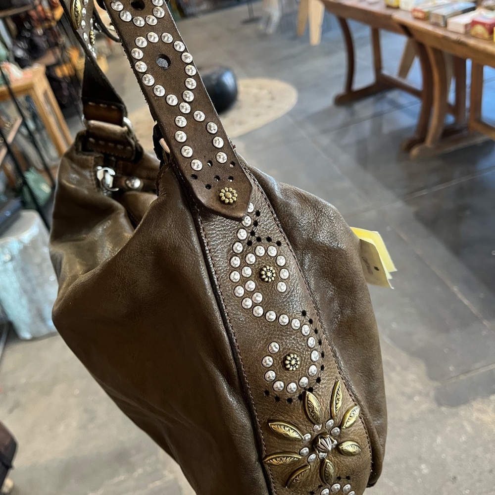 Campomaggi Shoulder Bag in Verde Militaire - Picture 2 of 6